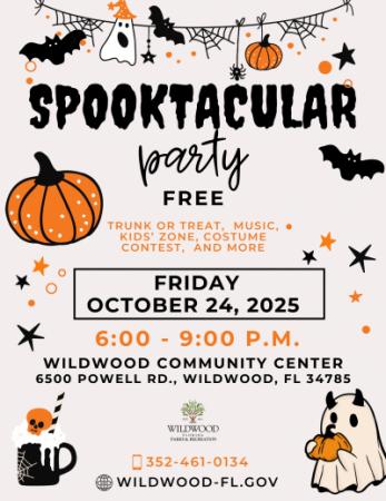 Spooktacular Party 10/24/25 Spooktacular Party 10/24/25