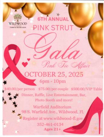 6th Annual Pink Strut Gala