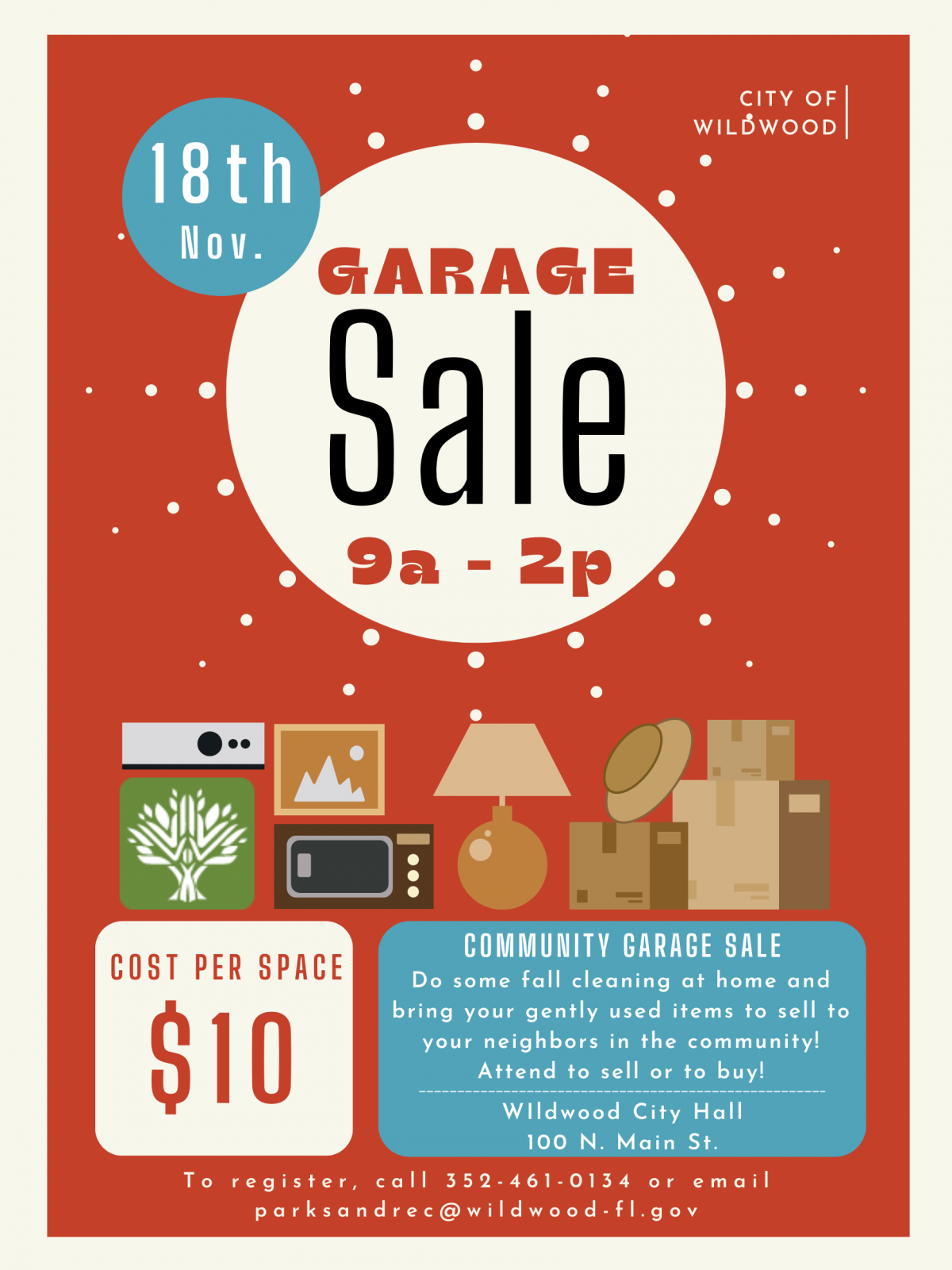 Fall Community Garage Sale - 11.18.23