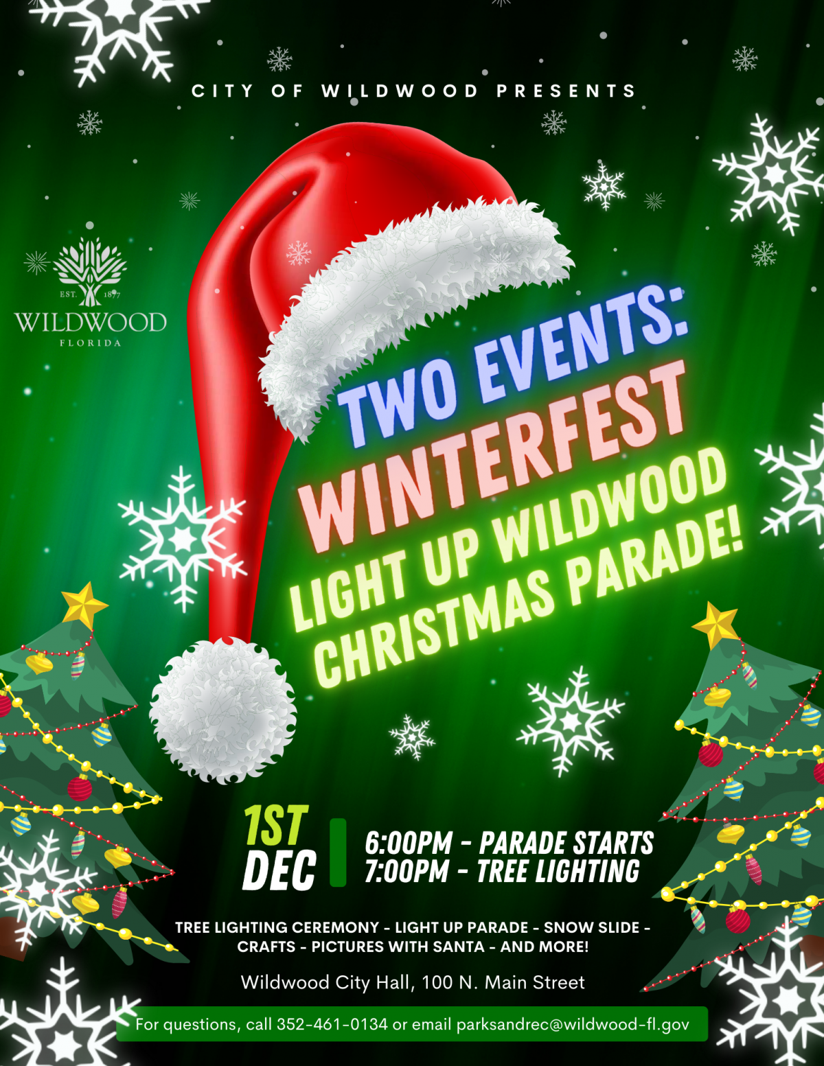 Winterfest & Light Up Wildwood Christmas Parade - 12.01.23